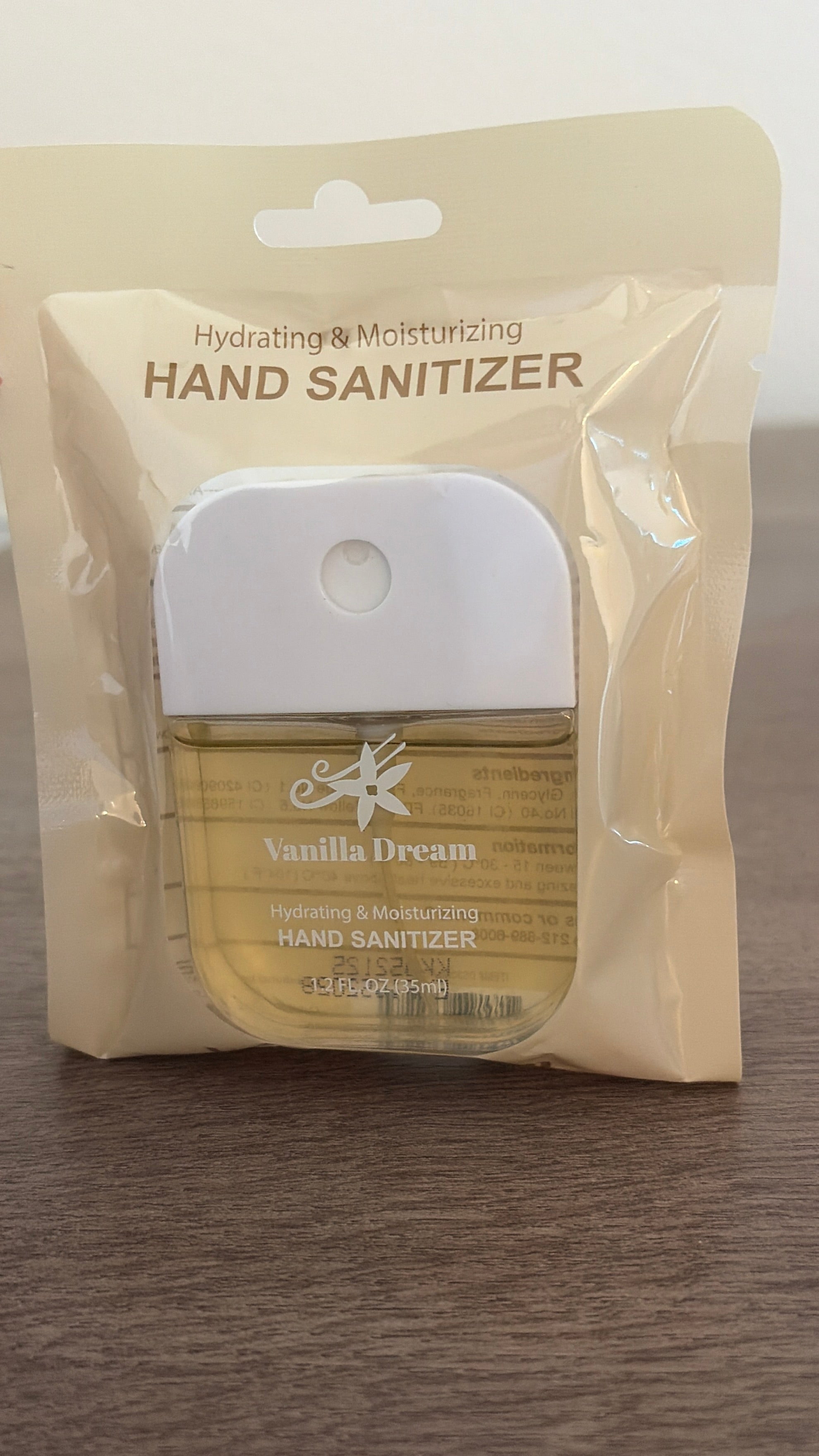 Hand sanitizer Vanilla