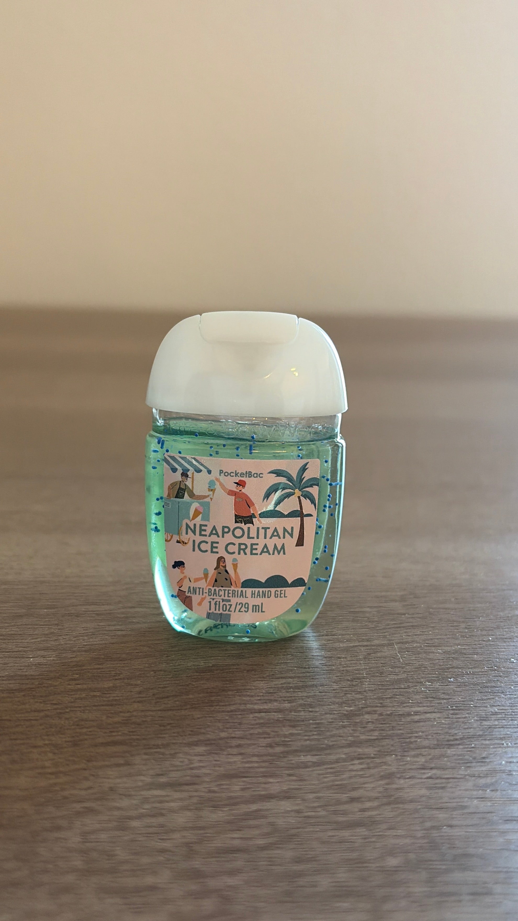 Neapolitan ice cream anti-bacterial hand gel