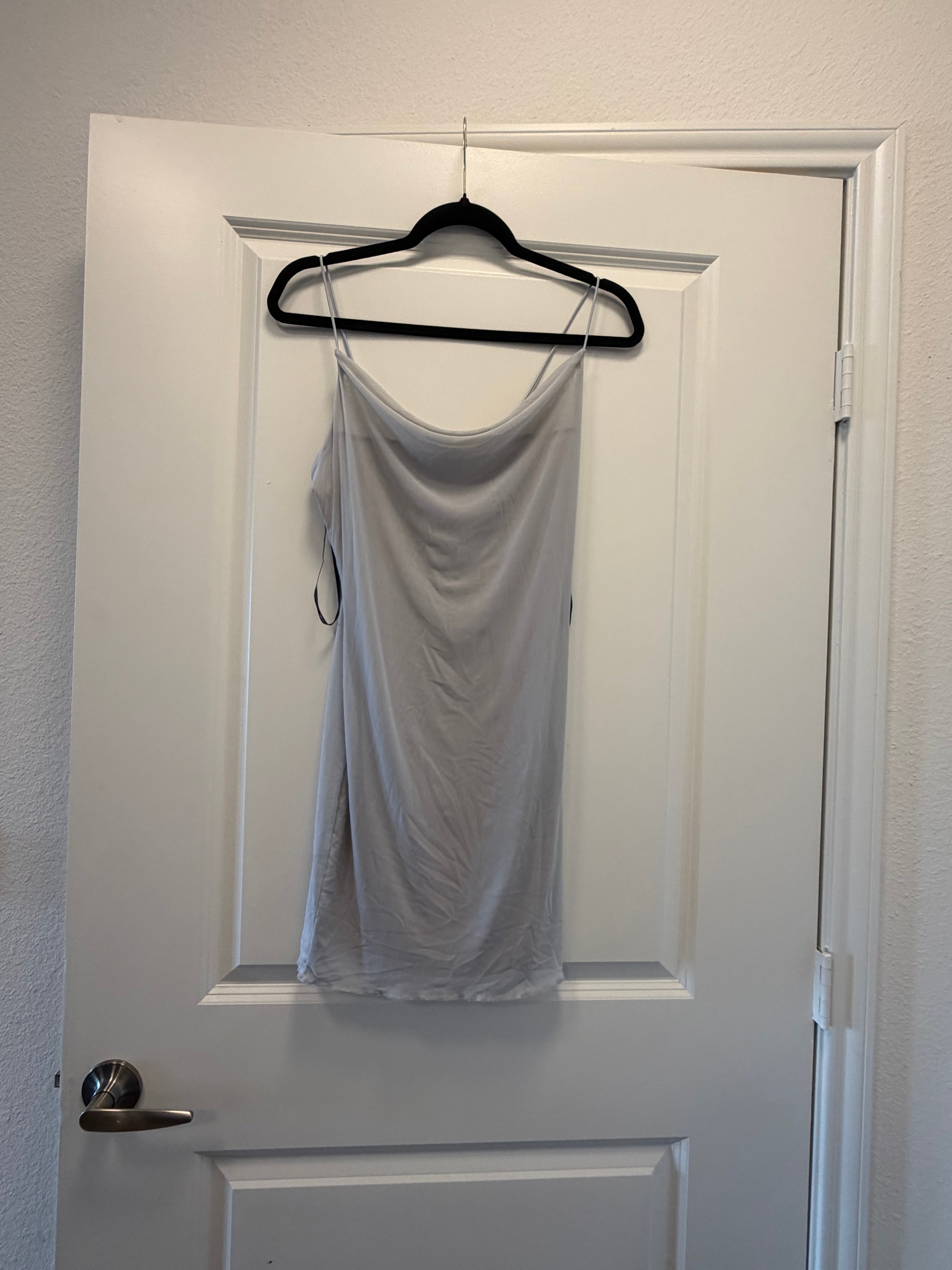 Short gray dress